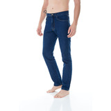 Jean Recto Clasico Azul Hombre Pantalon Talle Especial 50/56