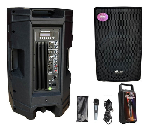 Bafle Activo 15 Mp3 1000w Bluetooh + Microfono Premium