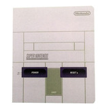 Libreta Diseño Consola Snes Super Nintendo Original