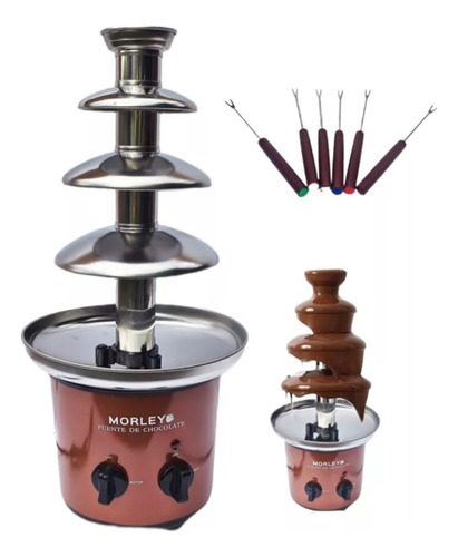 Fuente De Chocolate Cascada Fondue 4 Niveles Morley 