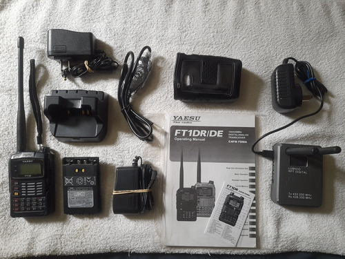 Handy Yaesu Ft-1 Dr Bibanda C4fm + Accesorios + Hotspot 