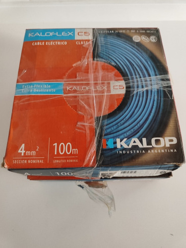 Rollo De Cable 4mm Kalop