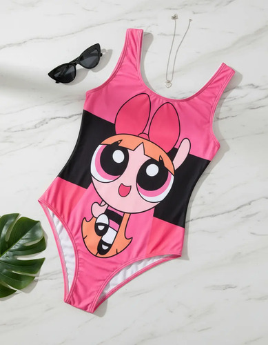 Body Meninas Super Poderosas Regata Fantasia Carnaval