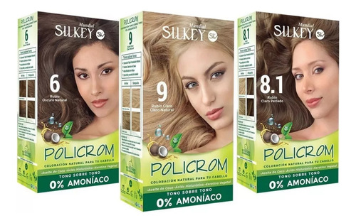 Policrom Tono Sobre Tono Silkey 0% Amoníaco -kit-