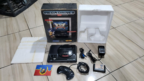 Mega Drive 2 Na Caixa Funcionando 100% M7