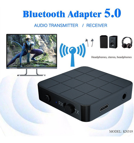 Receptor Bluetooth V Usb 3.5 Transmissor De Áudio 2 Em 1
