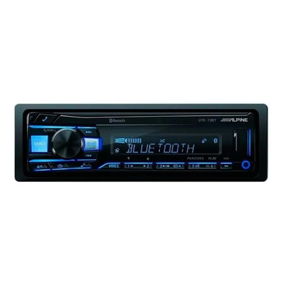 Autoestereo Alpine Bluetooth Multicolor Usb Mp3 Ute-73bt | Meses sin interés