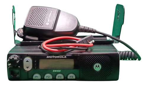 Rádio Motorola Em400 Uhf Completo