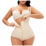 Fajas Colombianas Body Shaper Cremallera Open Bust Body