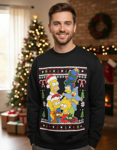 Sueter Navideño Los Simpsons Bart