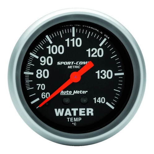 Temperatura De Agua  Autometer 3431-m 60-140 Grados