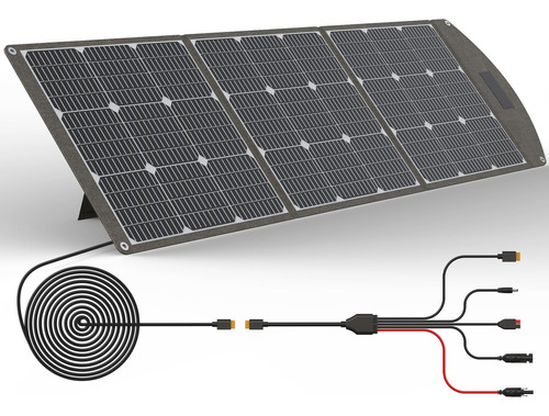 Tishi Hery Paneles Solares, Kit De Panel Solar Portatil De 1