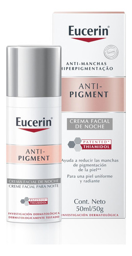 Eucerin Antipigment Crema Facil Noche - mL a $2218