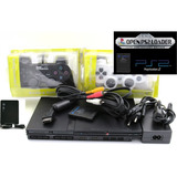 Playstation 2 + 2controles + Opl + Disco De 500gb Con Juegos