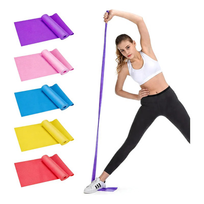 Sunrises Ligas de Resistencia para Ejercicio, Bandas de Resistencia 5PCS, Banda Elástica Resistencia para Yoga, Pilates, Bandas Elásticas para Ejercicio, Entrenamiento en Hogar Gimnasio o Exteriores | MercadoLibre