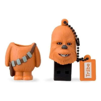 Memoria USB 8GB 2.0 Chewbacca Tribe Marrón Starwars | Meses sin interés