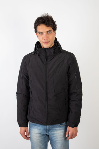 Campera Hombre Invierno 2 En 1 Impermeable Rompeviento