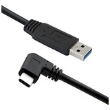 Cable Corto Usb Tipo C De 90 Grados Pngknyocn  Usb 3.0 (tipo