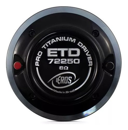 Corneta Driver Eros Etd-72250 125w Rms 8 Ohms Titanio 250w