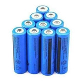 Kit 6 Baterias Recarregaveis 14500 5800 Mah 3.7v Bateria 