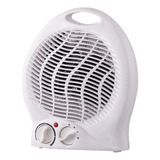 Calentador Termoventilador Electrico Dos Niveles 220v Color Blanco