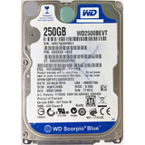 Wd Wd2500bevt-24a23t0 250gb Sata - 04197 Recuperodatos