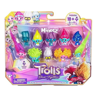 Trolls Mineez Pack 10 + 1 Sorpresa. Coleccionables Original | MercadoLibre