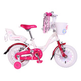 Bicicleta Totem Niña Aro 12 Pretty Girl Color Blanco