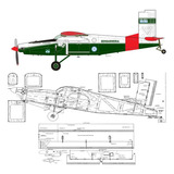 Plano Rc Pilatus Pc6 Porter (leer Envio Antes De Comprar)