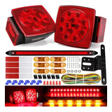 Kit De Luz Led Ronsta Para Trailer De Barco E Barra De Luz