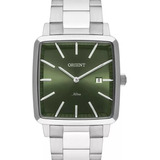 Relógio Orient Masculino Quadrado Prata Gbss1056 E1sx