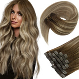 Extensiones Cabello Natural 14in Balayage Balayage Rea 120gr