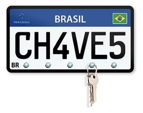 Porta Chaves 21x11 - Placa Ch4v3s