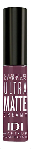 Labial Liquido Ultra Mate Idi Make Up Color 15-malbec