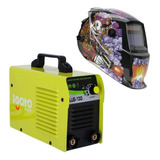 Soldadora Inversor Igoto Plus-130 110v 130amp + Careta Elect