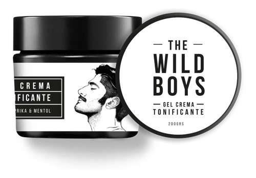 Gel Crema Tonificante The Wild Boys Con Paprika & Mentol 