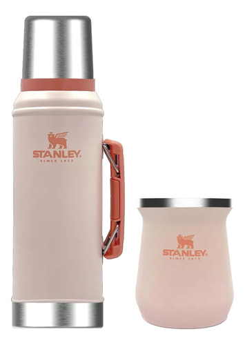 Combo Stanley Termo 950 Ml. + Mate Colores Varios