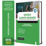 Apostila Semed Campo Grande Ms 2024 Professor Ensino