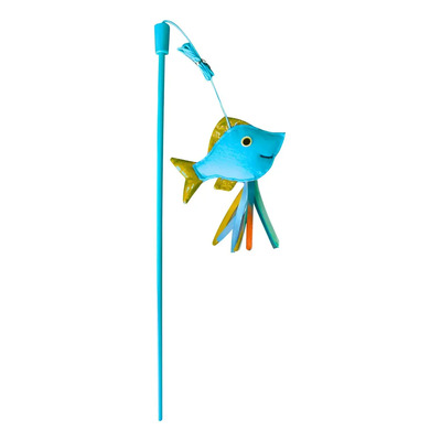Juguete Para Gato Caña De Pescar Catch Fancy Pets | MercadoLibre
