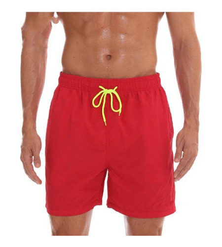 Bermudas Para Hombre Shorts De Playa Con Cordón