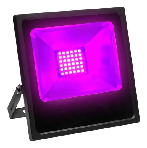 Refletor 50w Led Luz Negra Balada Neon Uv Profissional Festa