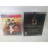 Resident Evil Dúo Pack 5 Gold Y 6 Anthology Playstation 3 