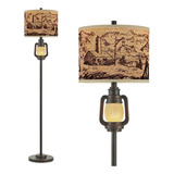 Floor Lamp For Living Room  Vintage Floor Lamp With Lin...