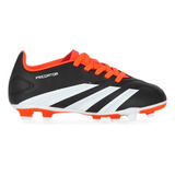 Botines Fútbol adidas Predator Club L Fg Infantil En Negro Y