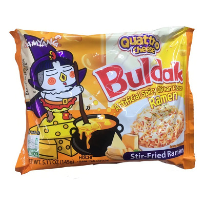 Ramen Coreana Samyang Buldak Quattro Cheese 1 Pieza 145g | MercadoLibre