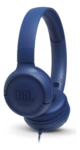 Auricualres Harman Jbl Tune 500 Jblt500 - Azul Con Mic Ref