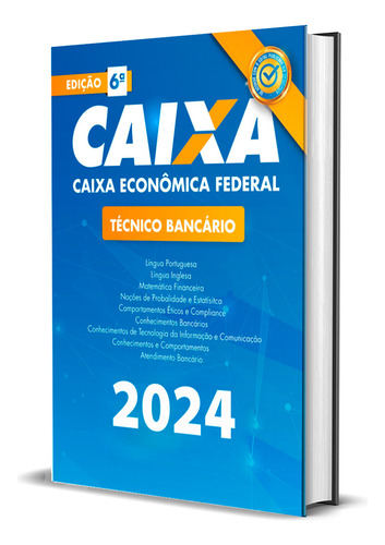 Apostilatécnico Bancário - Caixa Econômica Federal - Cef - 5ª Edição, De Professores Especializados., Vol. Único. Editorial Alfacon Concursos Públicos, Tapa Mole, Edición Oficial En Português, 2024