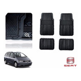 Kit Tapetes 4 Piezas Seat Alhambra 2002 A 2008   Race Track