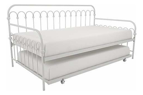 Novogratz Bright Pop Twin - Sofá Cama Y Nido De Metal, 