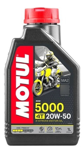 Aceite Motul 5000 20w50 1 Litro - Gb Motos 